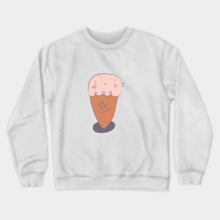 Ice-cream cone! Crewneck Sweatshirt